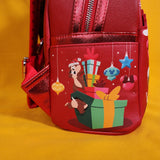 Loungefly Disney Mickey & Minnie Christmas Holiday Ornaments Mini Backpack