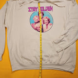 The Golden Girls Pull Over Hoodie Beige Sweatshirt Stay Golden Graphic 2XL