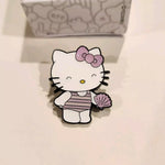 Hello Kitty Summer Glitter Mermaid Blind Box Enamel Pin Sea Shell Opened