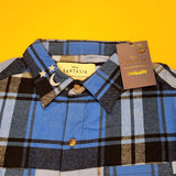 Cakeworthy Disney Fantasia Flannel Sorcerer's Apprentice Blue Unisex 2XL