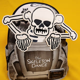 Loungefly Disney The Skeleton Dance Glow in Dark Mini Backpack Silly Symphony