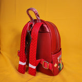 Loungefly Disney Mickey & Minnie Christmas Holiday Ornaments Mini Backpack