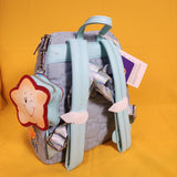 Loungefly Care Bears x Sesame Street Denim Quilted Mini Backpack with Coin Purse