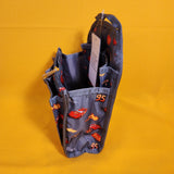 Disney Pixar Cars Lightning McQueen AOP Grey Mini Backpack Organizer Insert NEW