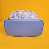 Loungefly Disney Dogs Floral AOP Blue Mini Backpack