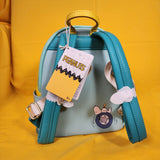 Loungefly Peanuts Snoopy and Woodstock Road Trip Mini Backpack Vacation