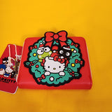 Loungefly Sanrio Hello Kitty & Friends Holiday Wreath Winter Wonderland Wallet