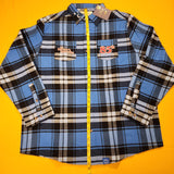 Cakeworthy Disney Fantasia Flannel Sorcerer's Apprentice Blue Unisex 2XL