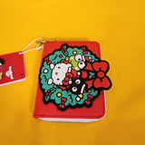 Loungefly Sanrio Hello Kitty & Friends Holiday Wreath Winter Wonderland Wallet