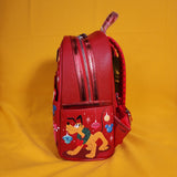 Loungefly Disney Mickey & Minnie Christmas Holiday Ornaments Mini Backpack