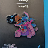 Loungefly Disney Lilo & Stitch Pink Tricycle Bicycle Ride Enamel Pin NEW