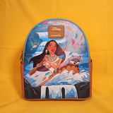 Loungefly Disney Princess Pocahontas Meeko Flit Riverbend Mini Backpack