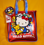 Loungefly Sanrio Hello Kitty 50th Anniversary Metallic Tote Bag with Coin Bag