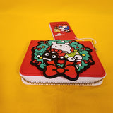 Loungefly Sanrio Hello Kitty & Friends Holiday Wreath Winter Wonderland Wallet