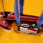Loungefly Sanrio Hello Kitty 50th Anniversary Metallic Tote Bag with Coin Bag