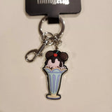 Mickey Mouse Ice Cream Sundae 3D Keychain Charm