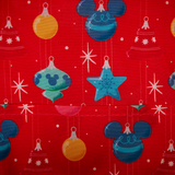 Loungefly Disney Mickey & Minnie Christmas Holiday Ornaments Mini Backpack