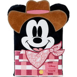 Loungefly Western Mickey Mouse Cosplay Plush Refillable Stationery Journal