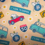 Loungefly Peanuts Snoopy and Woodstock Road Trip Mini Backpack Vacation