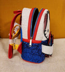 Hello Kitty 50th Anniversary Phone Sequin Cosplay Mini Backpack