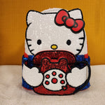 Hello Kitty 50th Anniversary Phone Sequin Cosplay Mini Backpack