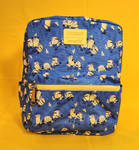 Loungefly Despicable Me Minions All-Over Print Nylon Square Mini Backpack