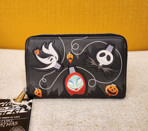 Nightmare Before Christmas Tree Lights GID Wallet