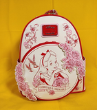 Loungefly Disney Alice in Wonderland Tonal Alice Floral Mini Backpack