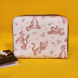 Loungefly Disney Winnie The Pooh Tigger Butterfly AOP Zip Wallet
