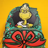 Loungefly Dr. Seuss How the Grinch Stole Christmas Presant Mini Backpack