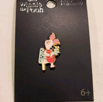 Winnie the Pooh Piglet Mushroom Flower Enamel Pin