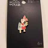 Winnie the Pooh Piglet Mushroom Flower Enamel Pin