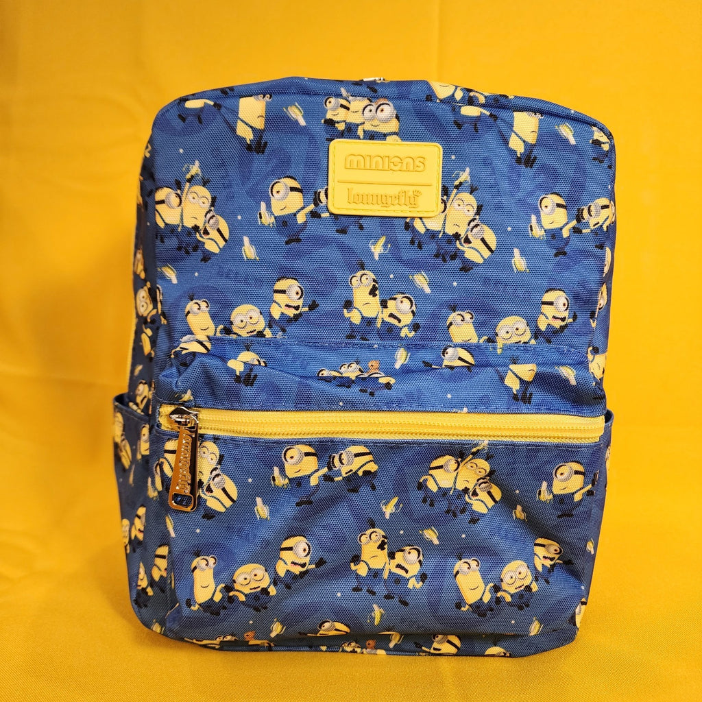 Loungefly Despicable Me Minions All-Over Print Nylon Square Mini Backp – Get Lojos Mojo