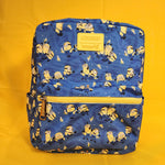 Loungefly Despicable Me Minions All-Over Print Nylon Square Mini Backpack