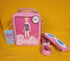 Loungefly Barbie 65th Anniversary Doll Box Interchangeable Barbie Crossbody Bag