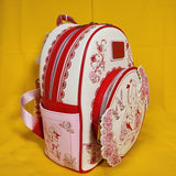 Loungefly Disney Alice in Wonderland Tonal Alice Floral Mini Backpack