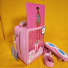Loungefly Barbie 65th Anniversary Doll Box Interchangeable Barbie Crossbody Bag