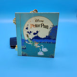 Peter Pan You Can Fly Story Book Hinged Keychain Charm