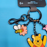 Loungefly Disney Winnie the Pooh Piglet Hunny Flower Keychain Charm