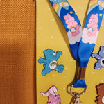Care Bears Lanyard ID Holder and Enamel Pin Set