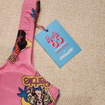 Barbie California Dream Pink One Piece Swim Suit Bathing Suit M