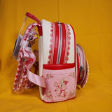 Loungefly Disney Alice in Wonderland Tonal Alice Floral Mini Backpack