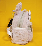 Minnie Mouse Faux Fur Bow Ears Mini Backpack
