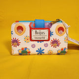Loungefly The Beatles All You Need Is Love Flap Embroidered Wallet
