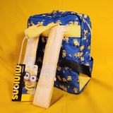 Loungefly Despicable Me Minions All-Over Print Nylon Square Mini Backpack