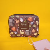 Loungefly Disney The Princess & The Frog Tiana Fall Leaves Cooking Zip Wallet
