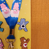 Care Bears Lanyard ID Holder and Enamel Pin Set
