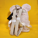 Minnie Mouse Faux Fur Bow Ears Mini Backpack