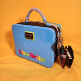 Loungefly Lite-Brite Lenticular Glow Crossbody Handbag with Coin Bag