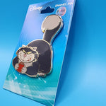 Lucifer Cat Villain Cinderella Red Cup Enamel Pin
